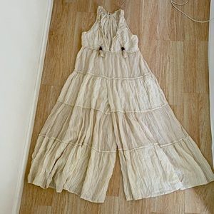 Free People Beach Bum Jumpsuit size S